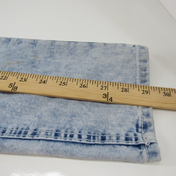 Southpole Women's Jeans Light Stone Wash Mid Rise Light Distress Size 32X29 - Picture 9 of 11